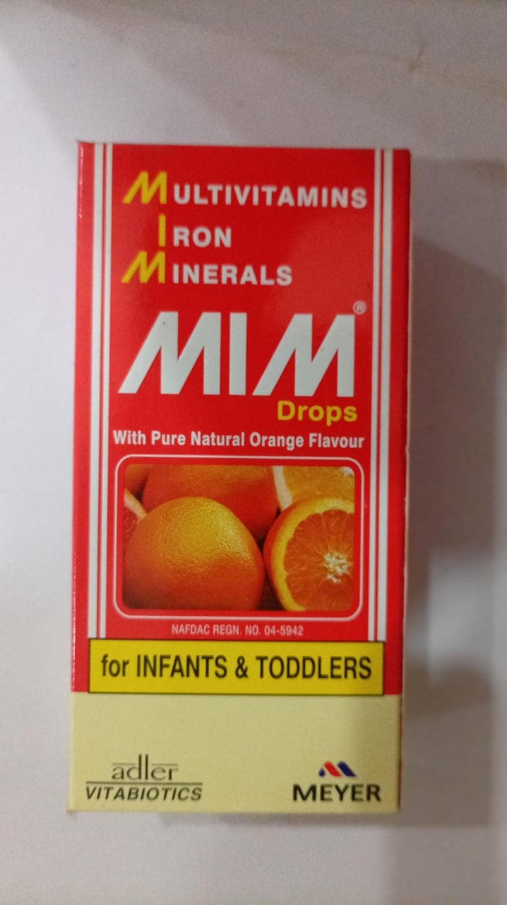 MULTIVITAMIN IRON MINERALS (MIM) DROP