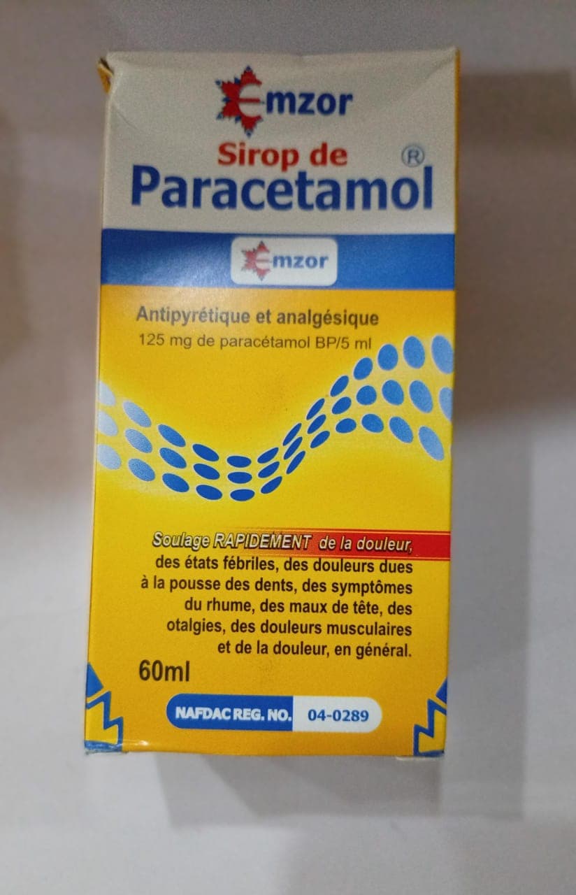 PARACETAMOL 60ML (EMZOR)