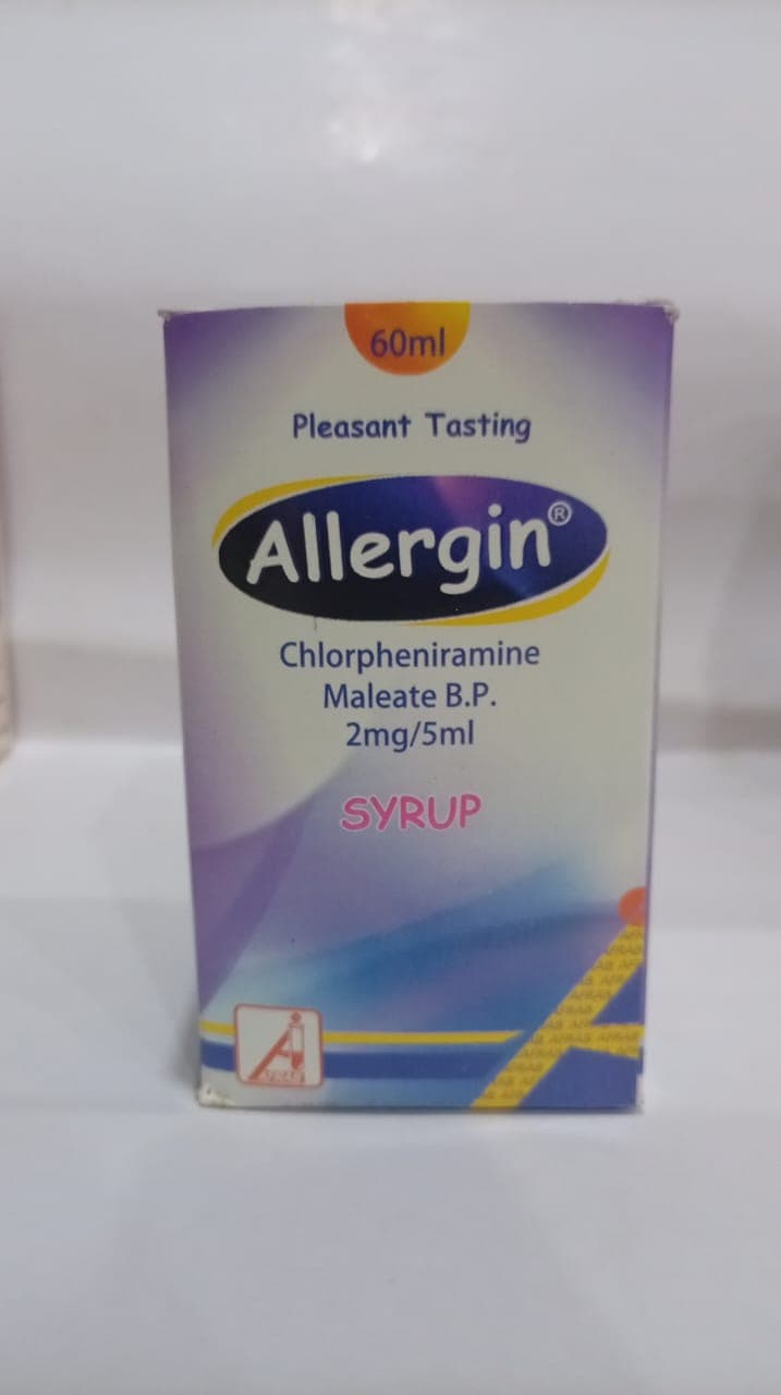 ALLERGIN 60ML (CHLORPHENIRAMINE MALEATE)