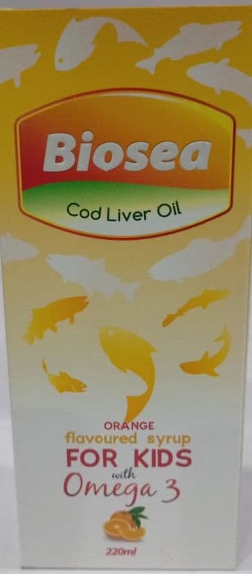 BIOSEA COD LIVER OIL 200ML