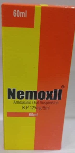 NEMOXIL SUSPENTION 60ML 120MG/5ML
