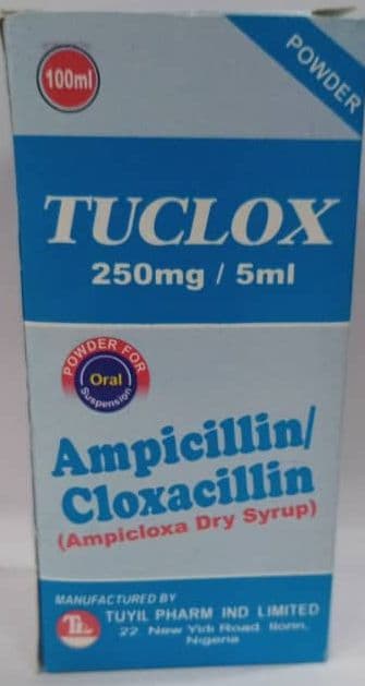 TUCLOX DRY SYRUP 100ML