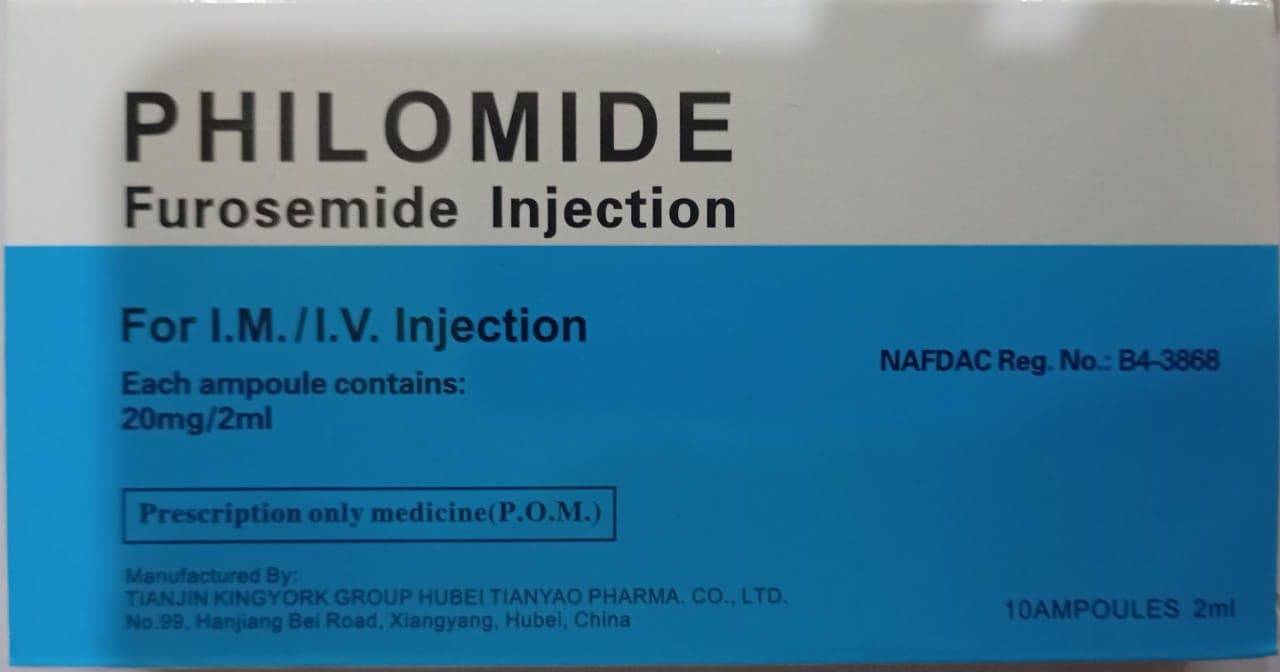 INJ FUROCEMIDE (PHILOMIDE)