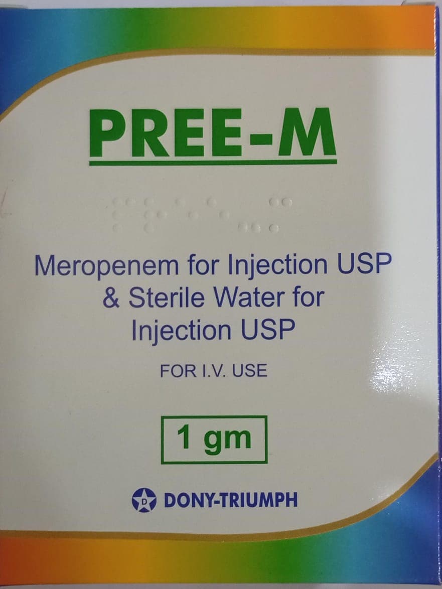 INJ MEROPENEM (PREE M)