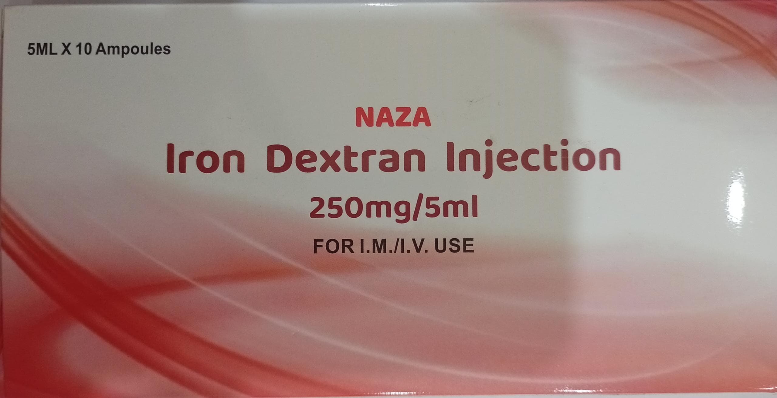 INJ IRON DEXTRAN (NAZA)