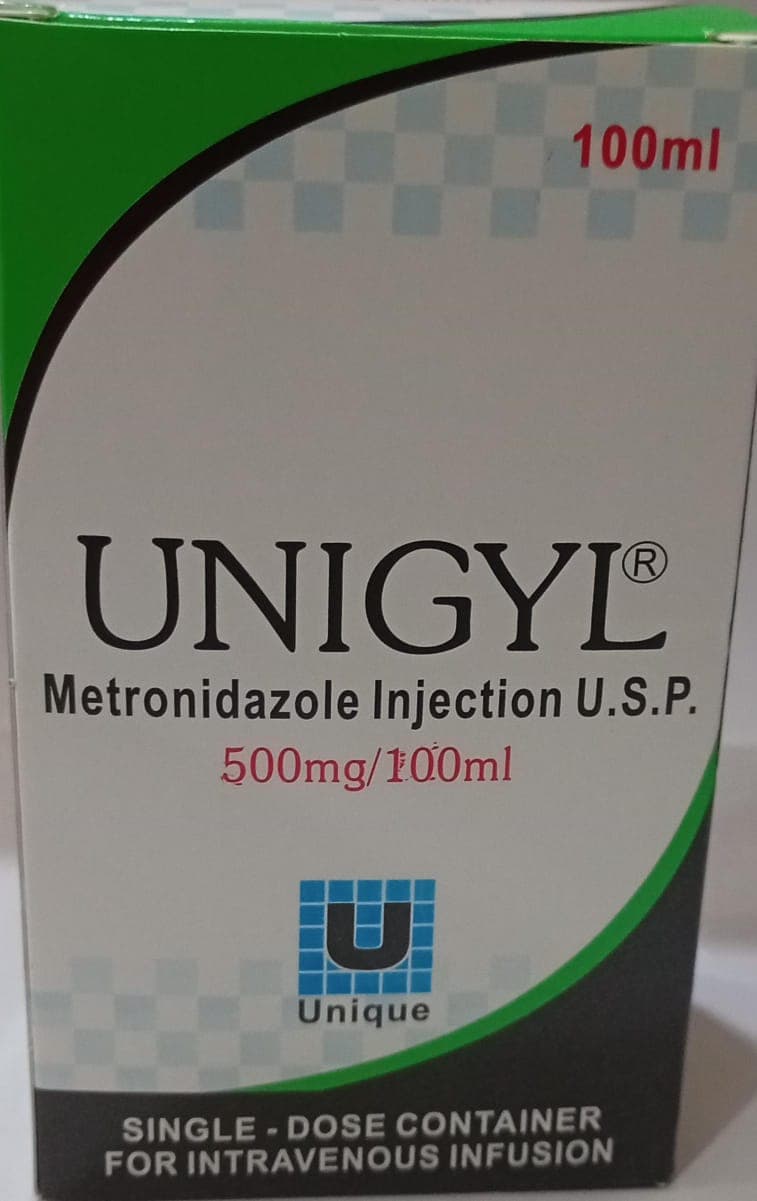 INJ MENTRONIDAZOLE (UNIGYL)