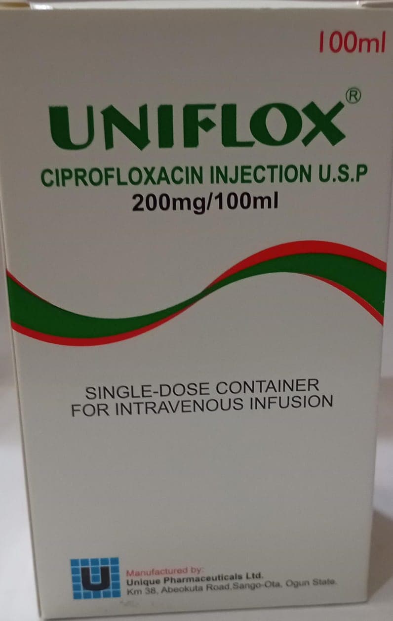 INJ CIPROFLOXACINE (UNIFLOX)