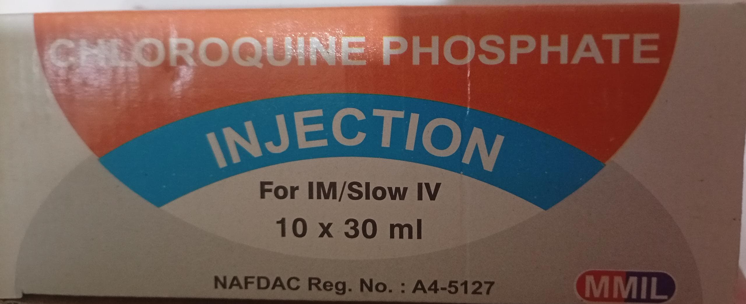 INJ CHLOROQUINE PHOSPHATE (MMIL)