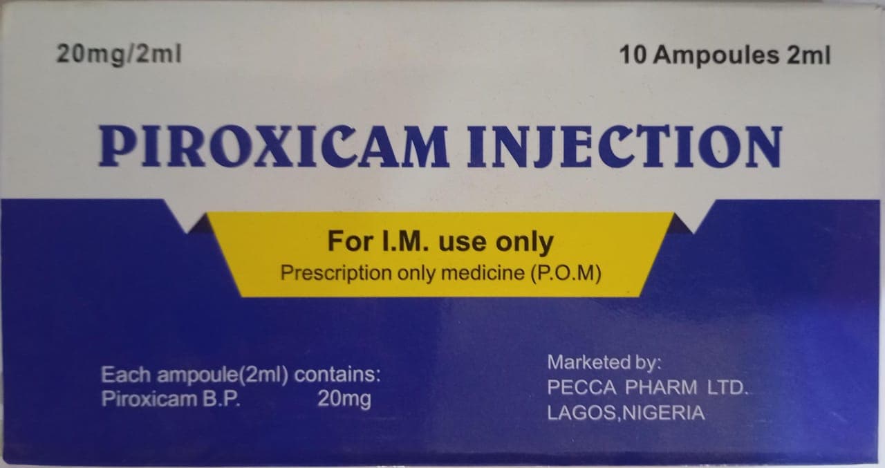 INJ PIROXICAM (PECCA PHARM)