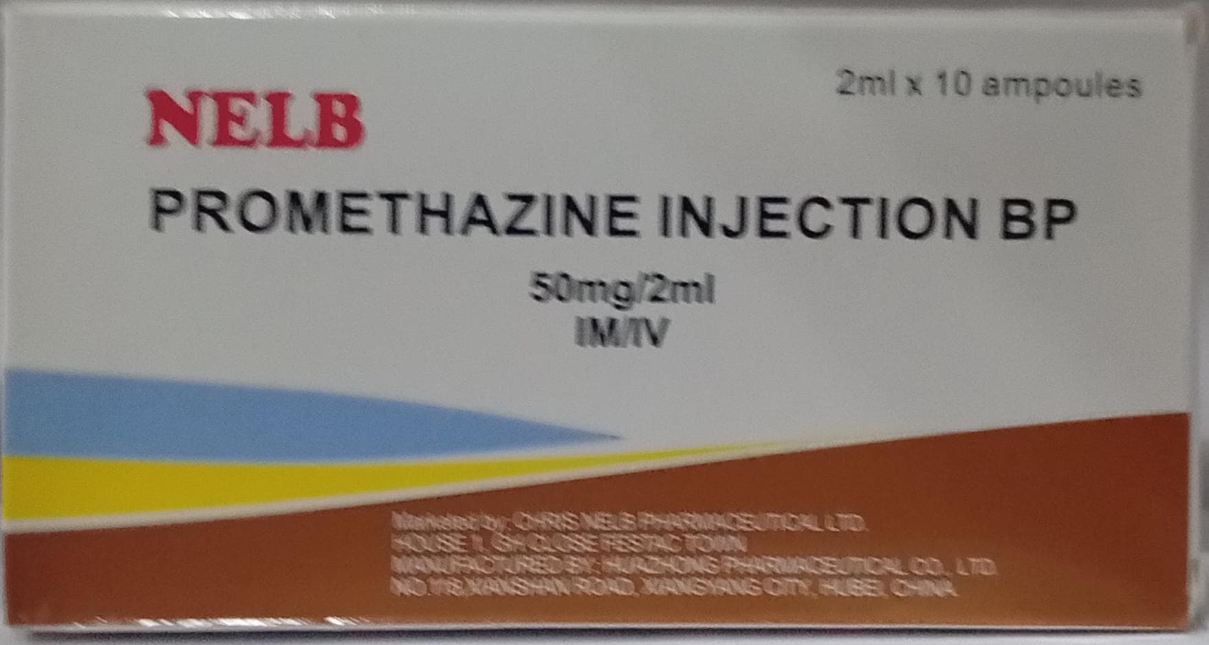 INJ PROMETHAZINE (NELB)