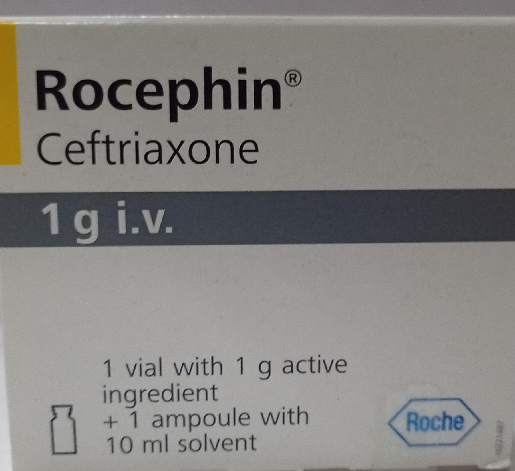INJ CEFTRIAXONE (ROCEPHIN)