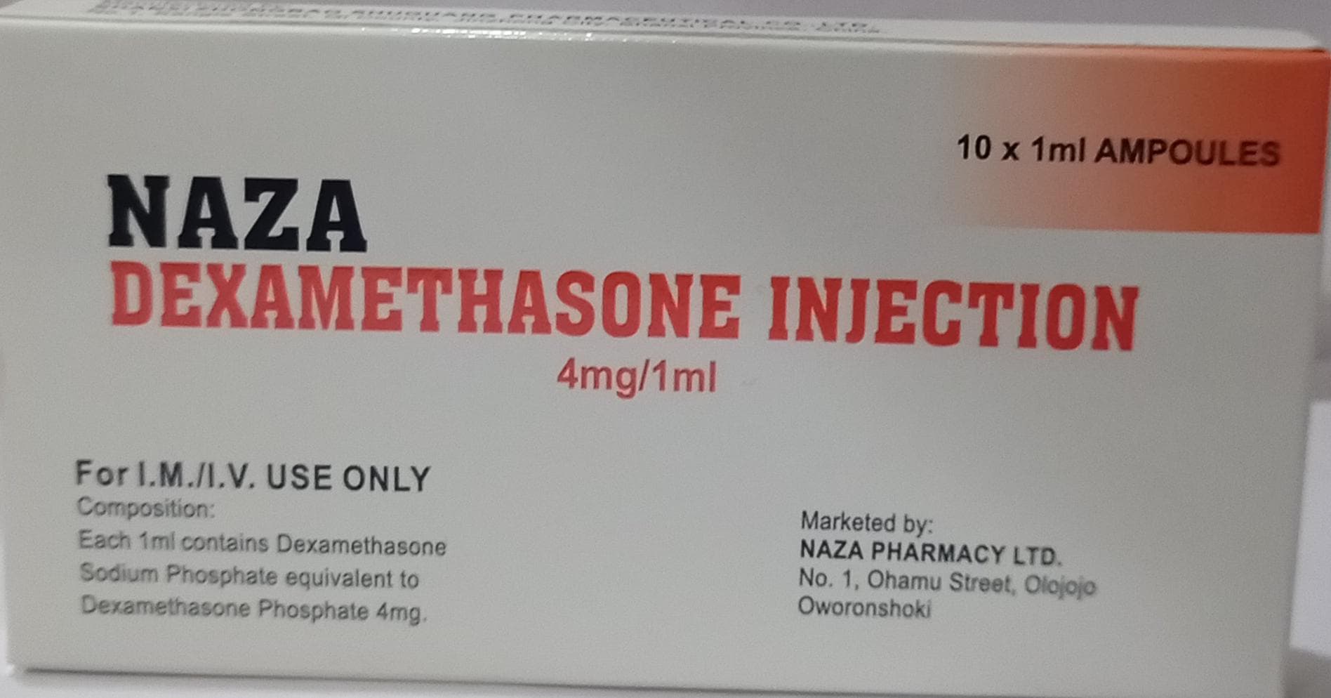 INJ DEXAMETHASONE (NAZA)