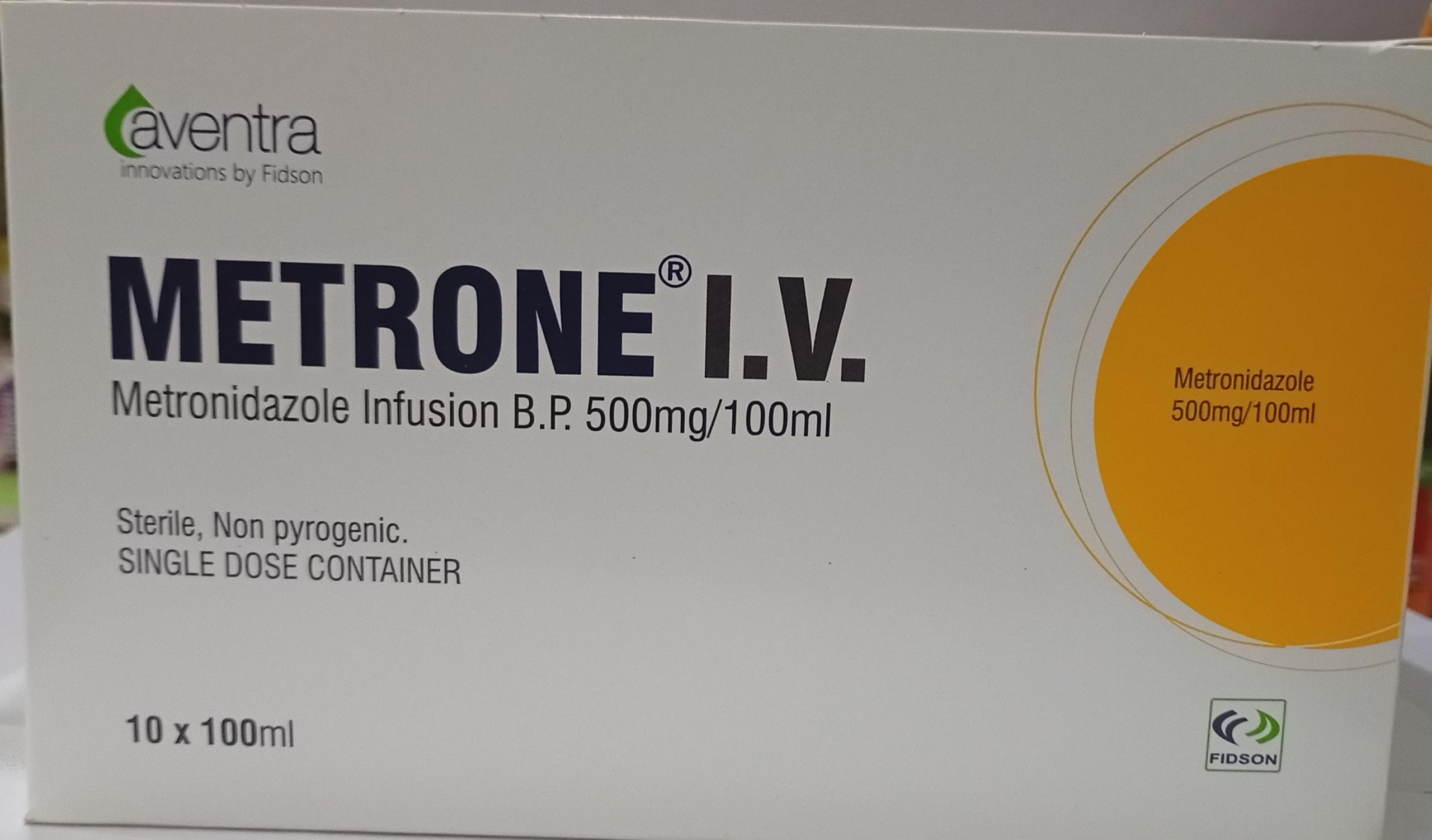 INJ METRONIDAZOLE (METRONE IV)