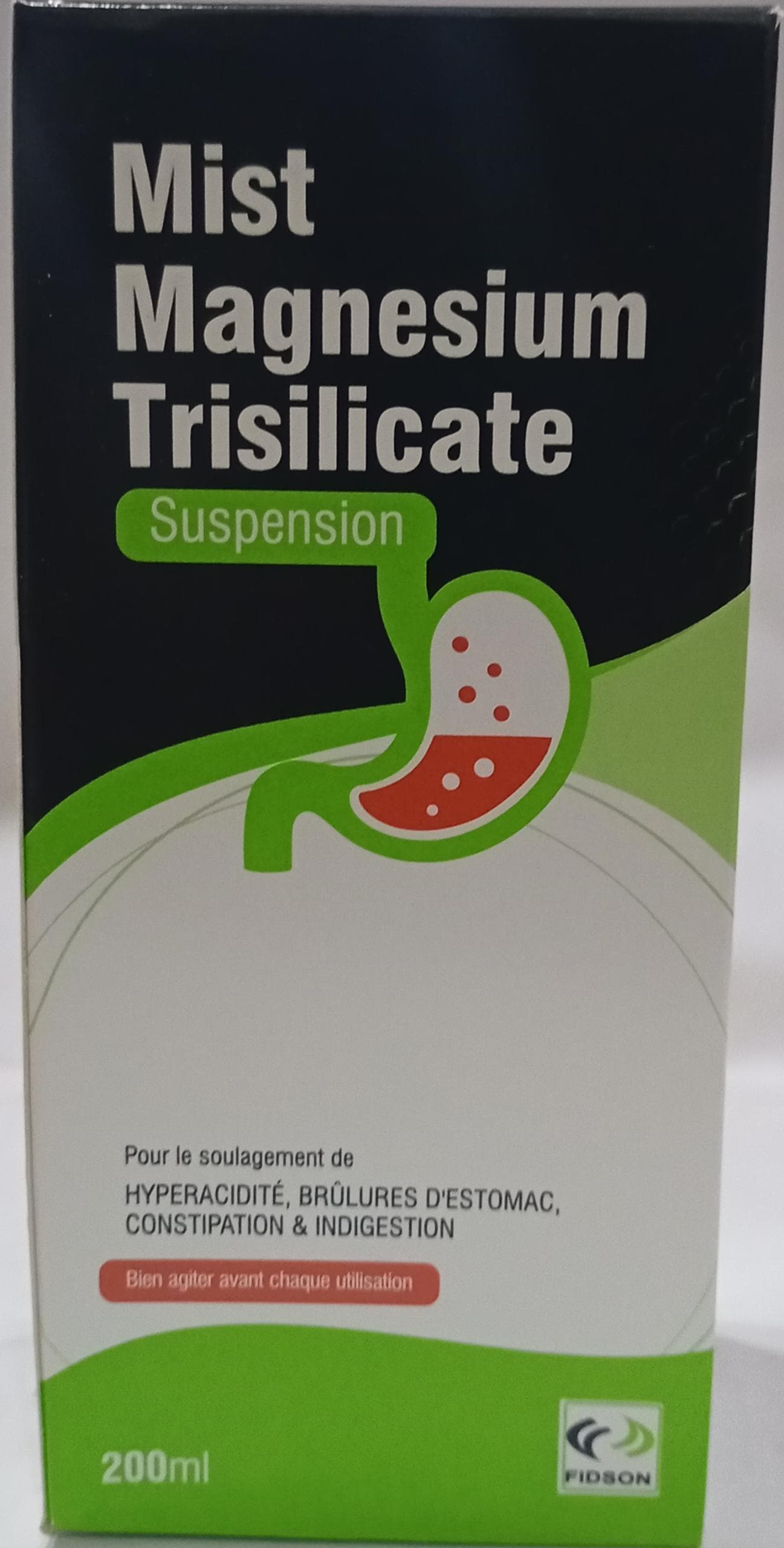MIST MAGNESIUM TRISILICATE 200ML (FIDSON)