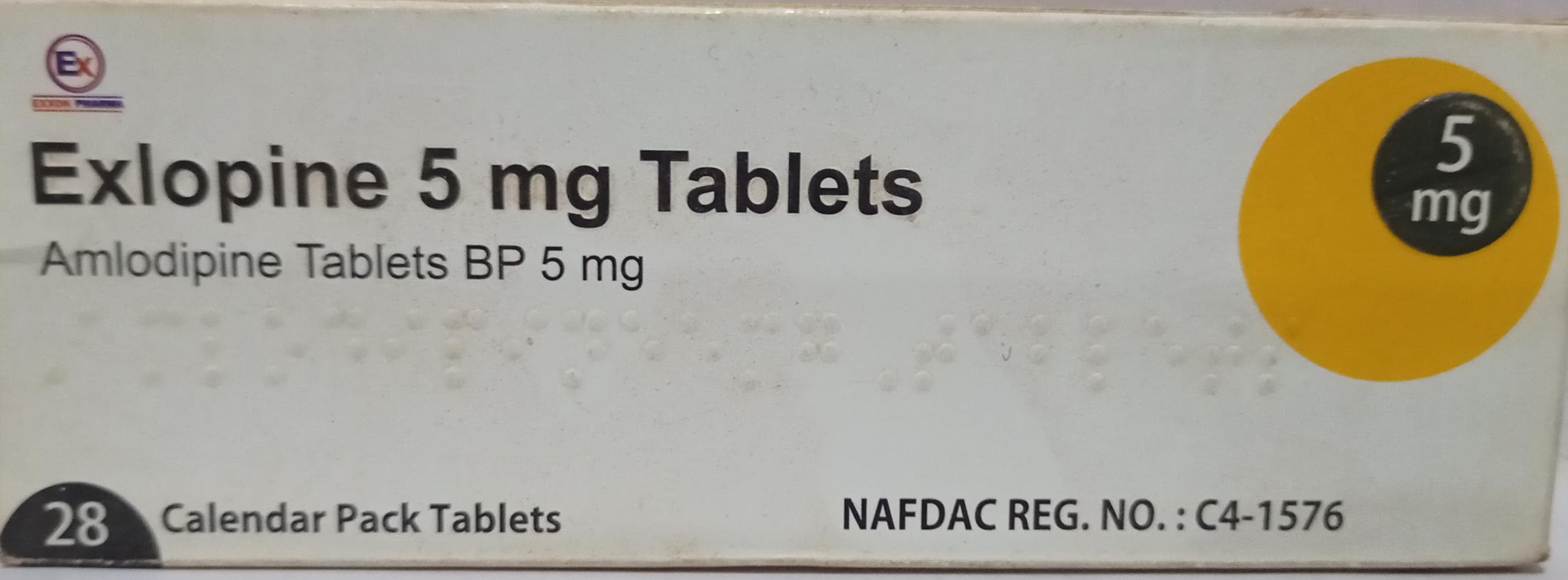 EXLOPINE 5MG