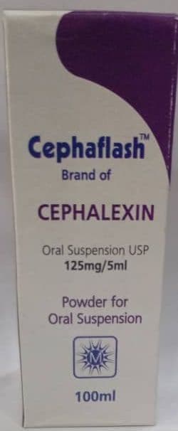 CEPHAFLASH SUSPENSION 100ML