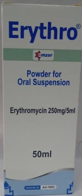 ERYTHRO SUSPENSION 50ML