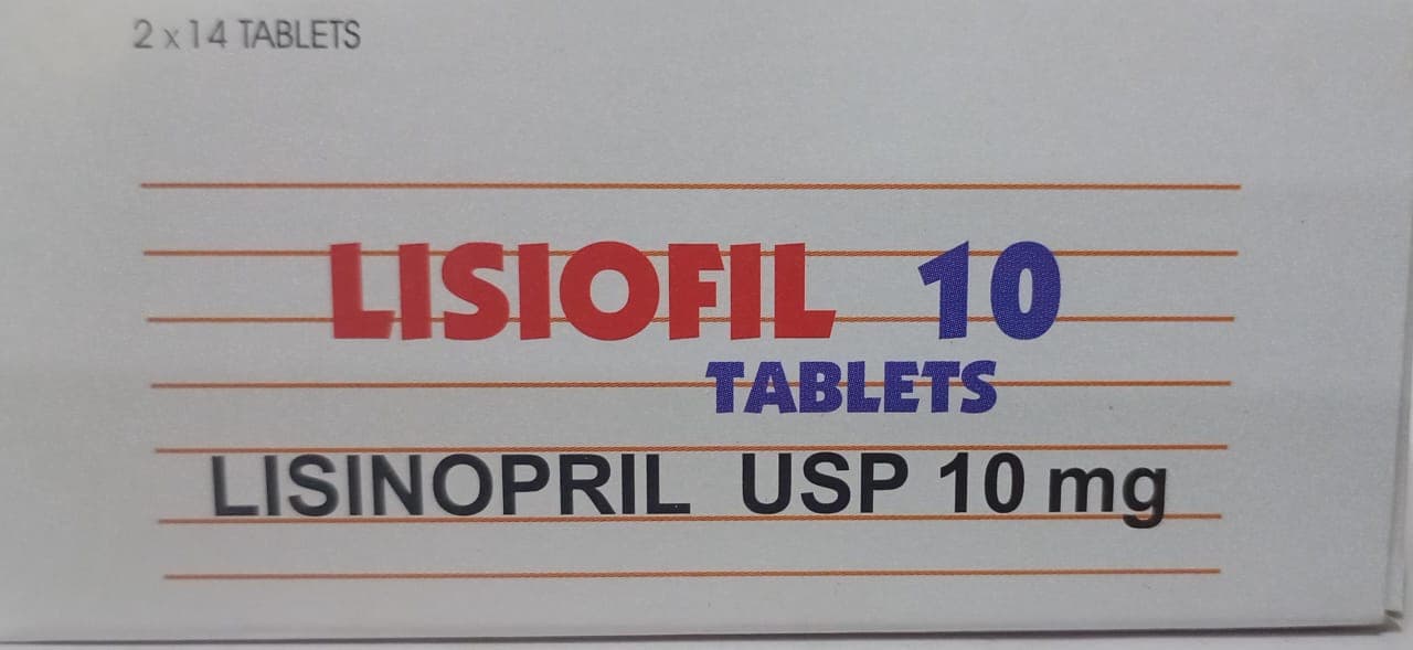LISIOFIL 10 (LISINOPRIL 10MG)
