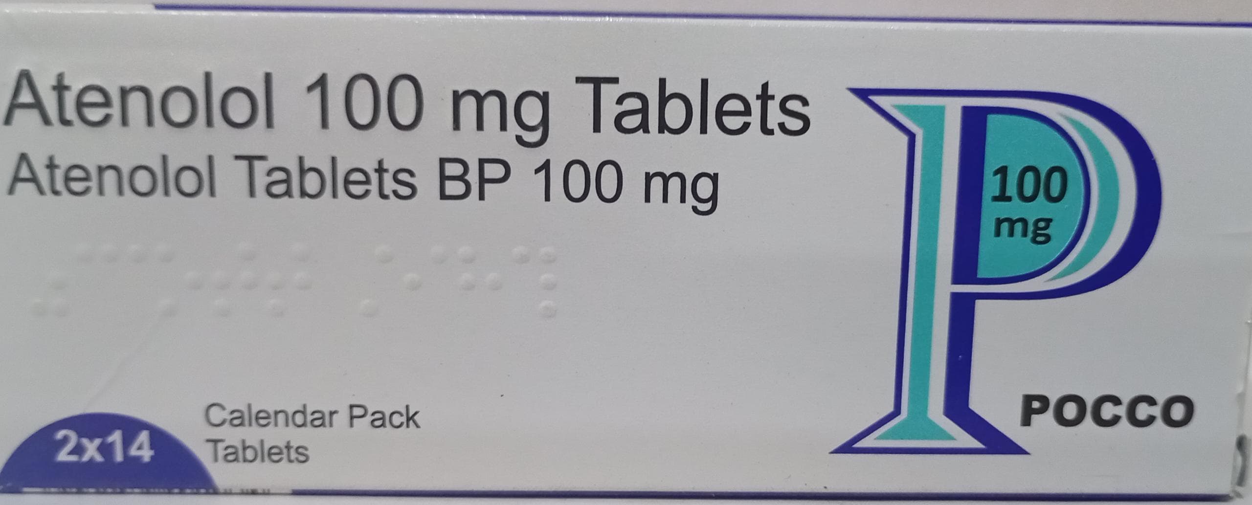 ATENOLOL 100MG (POCCO)