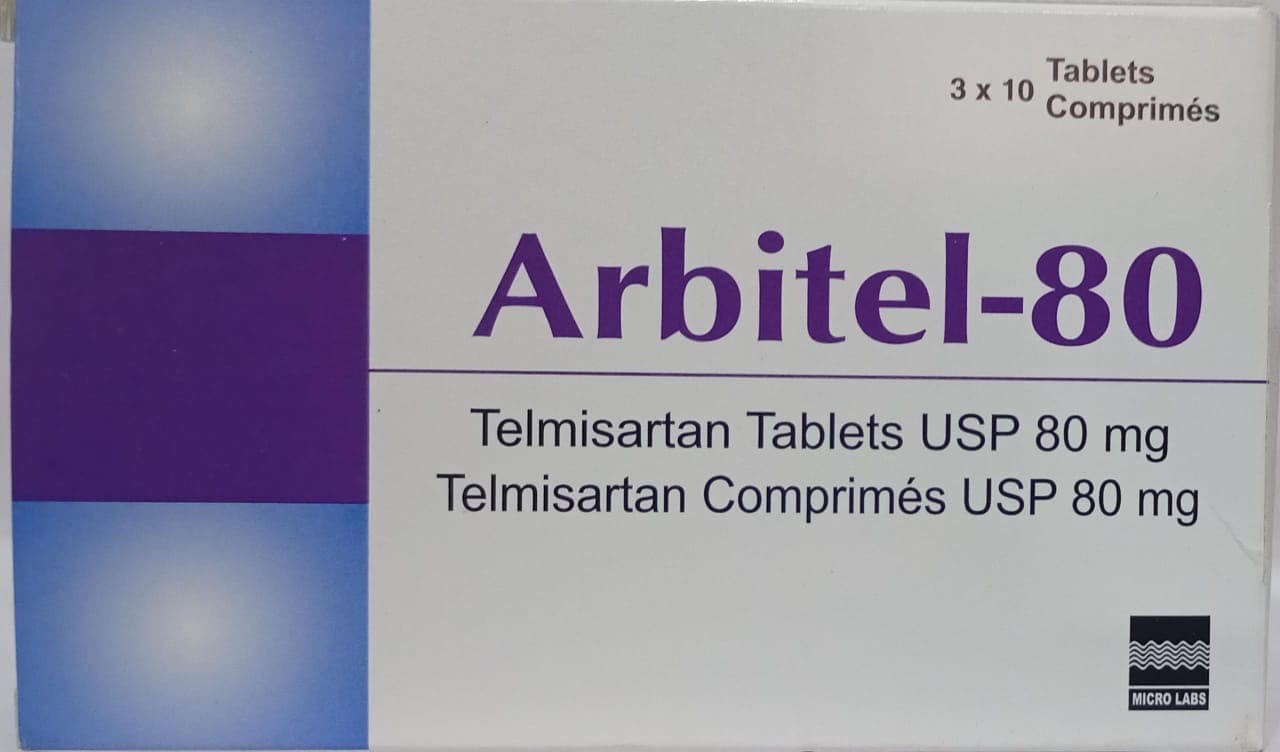 TELMISARTAN 80 (ARBITEL 80)