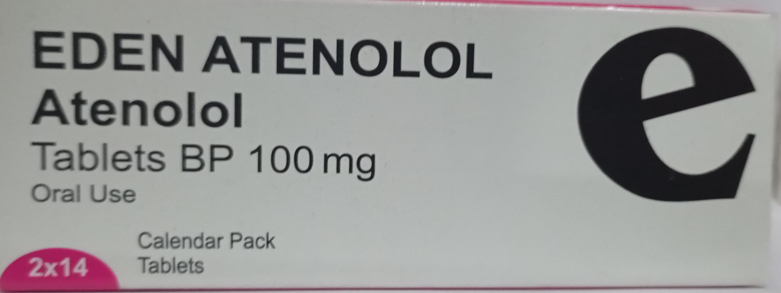 ATENOLOL 100MG (EDEN)