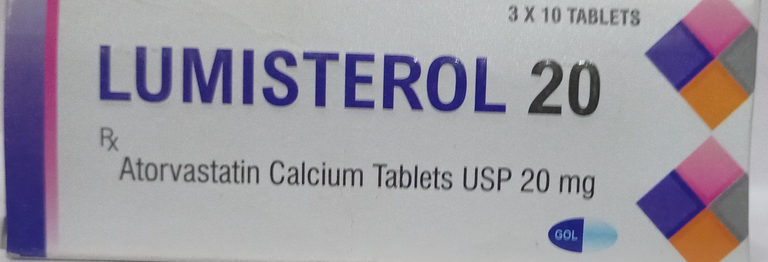 LUMISTEROL 20MG (ASTROVASTATIN 20MG)