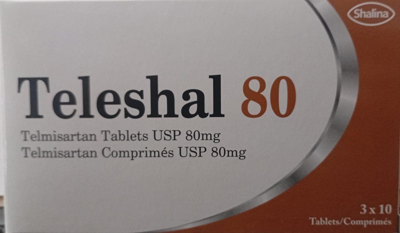 TELESHAL 80 (TELMISARTAN 80MG)