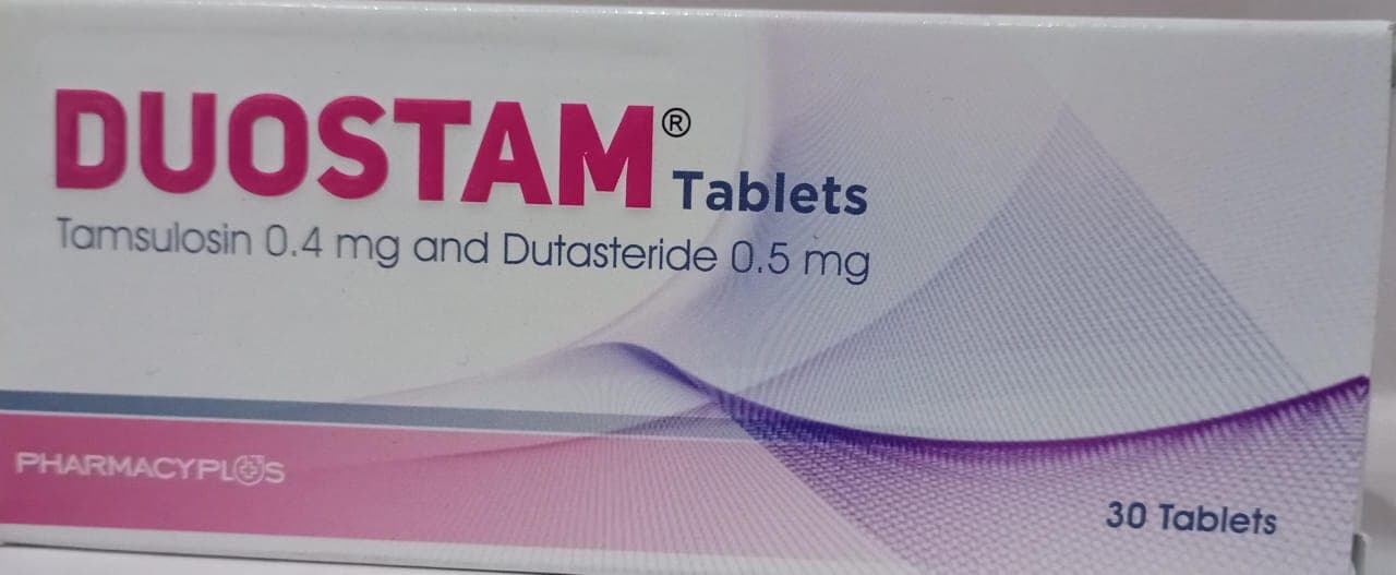 DUOSTAM (TAMSULOSIN 0.4MG/DUTASTERIDE)