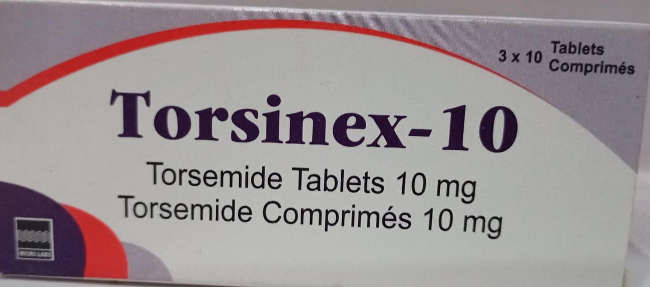 TORSINEX 10 (TORSEMIDE TAB 10MG)