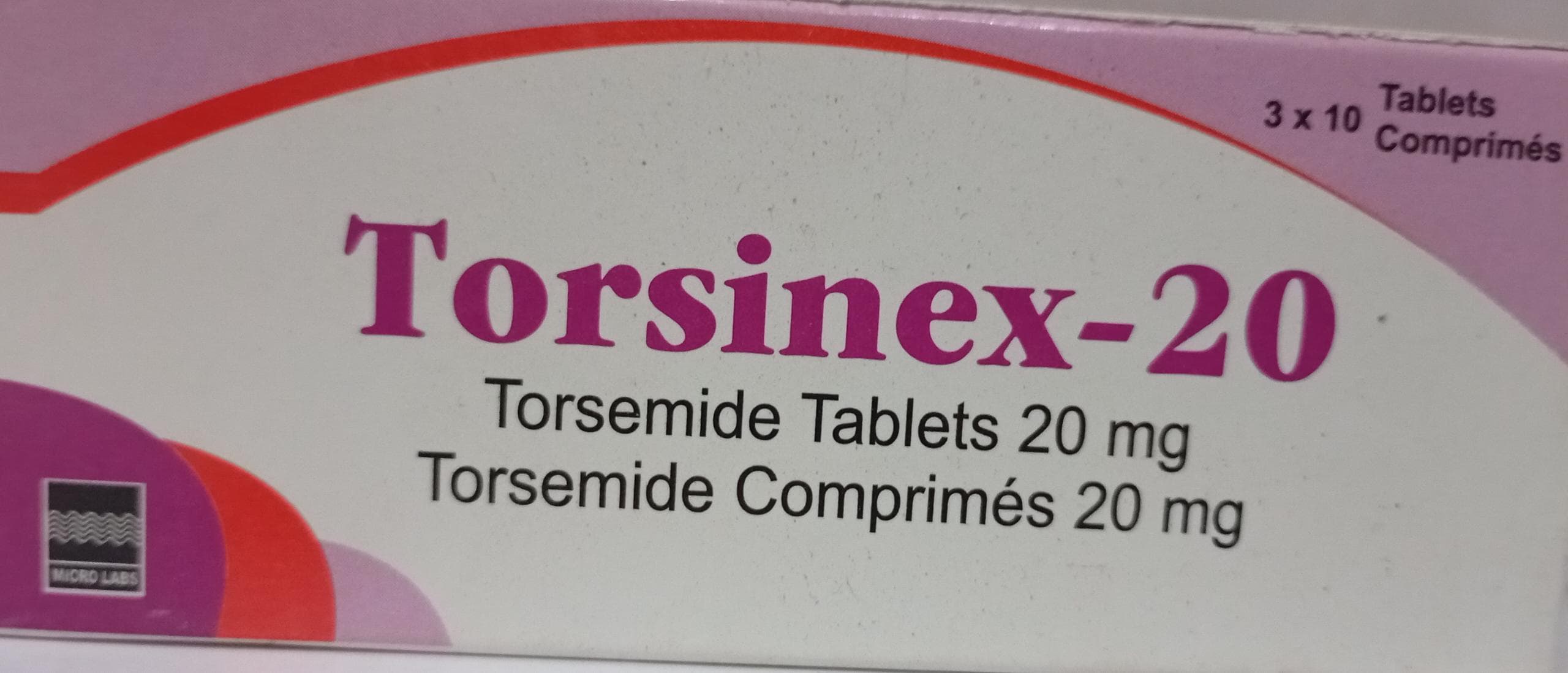 TORSINEX 20 (TORSEMIDE TAB 20MG)