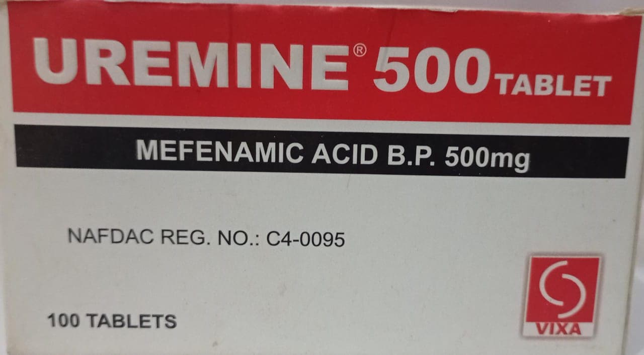 UREMINE 500 (MEFENAMIC ACID 500MG)