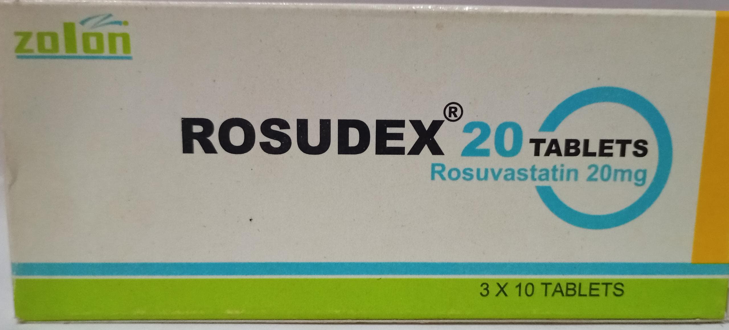 ROSUDEX 20 (ROSUVASTATINE 20MG)