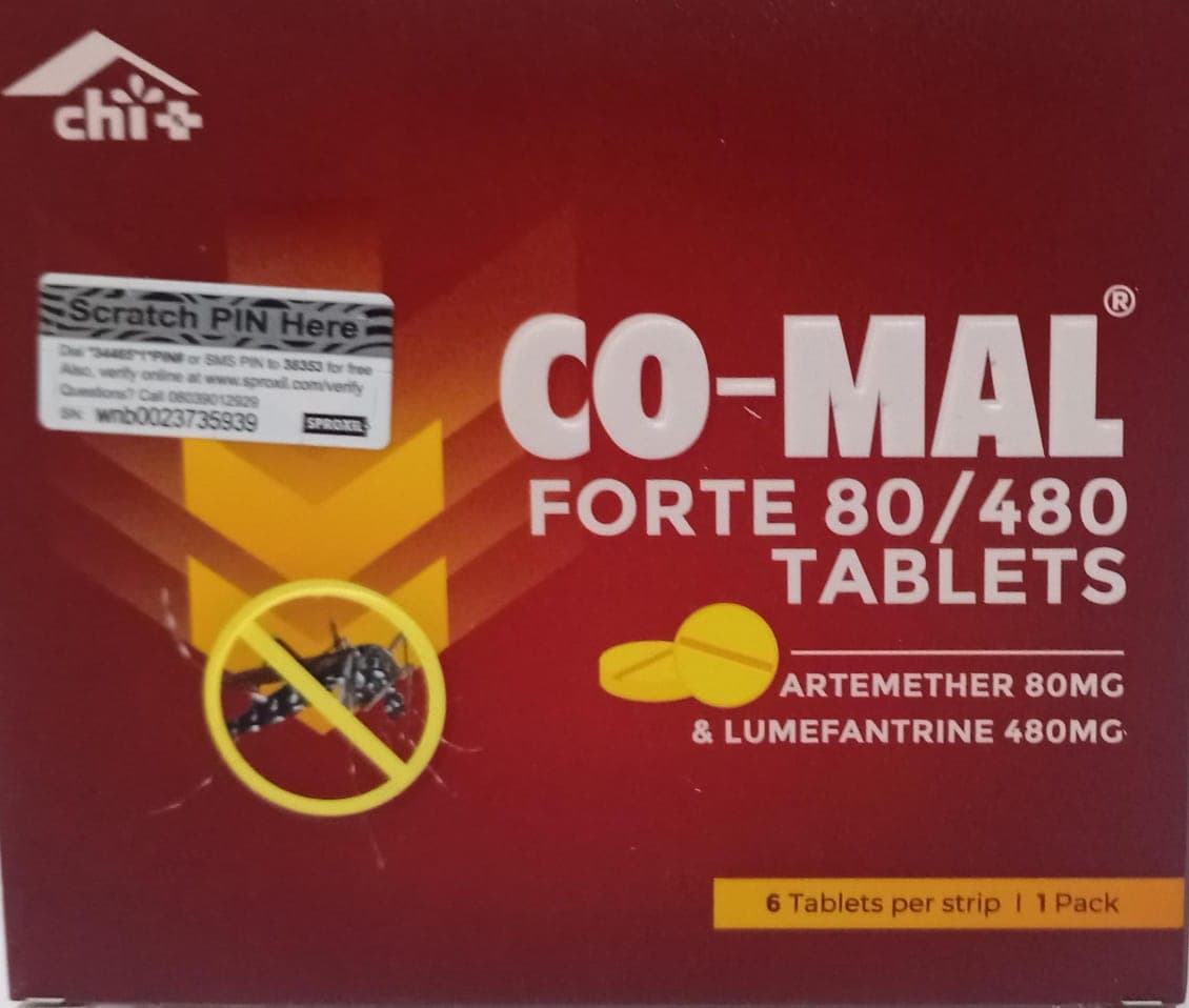CO-MAL FORTE *6 80/480MG