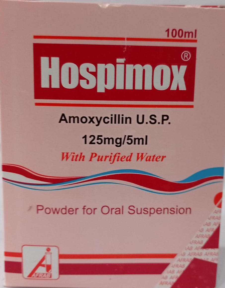 HOSPIMOX SUSP (AMOXICILLIN 125MG/5ML)