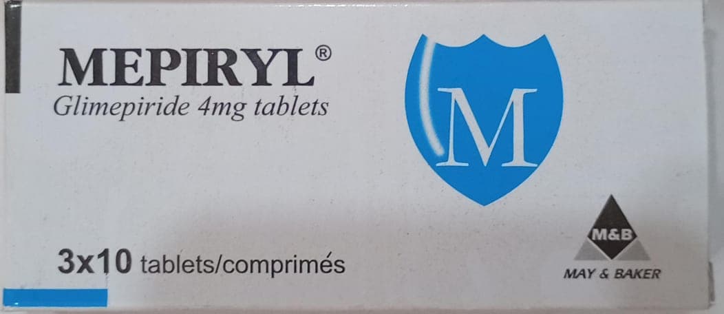 MEPIRYL 4MG (GLIMEPIRIDE)