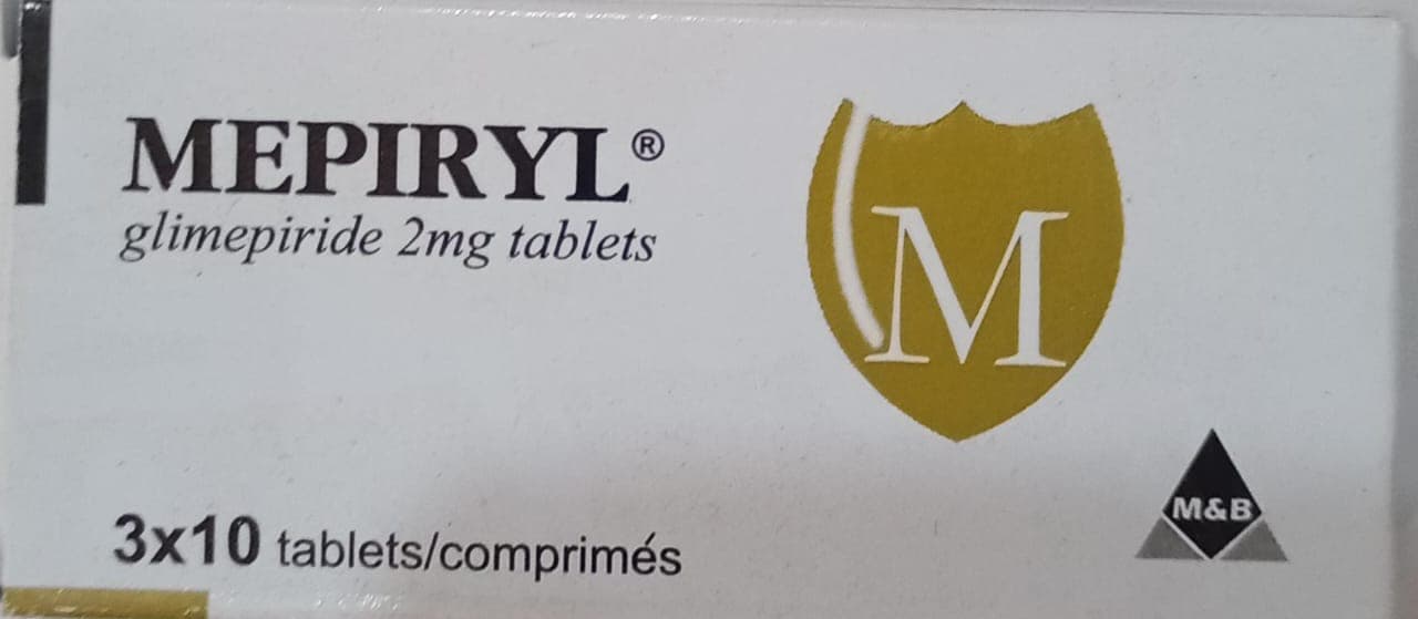 MEPIRYL 2MG (GLIMEPIRIDE)