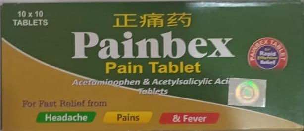 PAINBEX TABLET (PARACETAMOL/ACETYL SALICYLIC ACID)