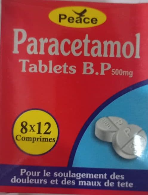 PARACETAMOL 500MG (PEACE)