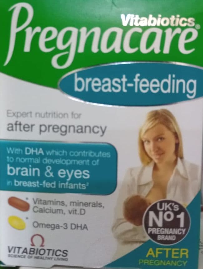 PREGNACARE BREST FEEDING
