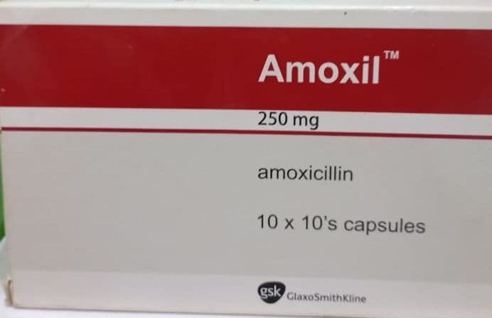 AMOXIL BEECHAM 250MG (AMOXICILLIN)