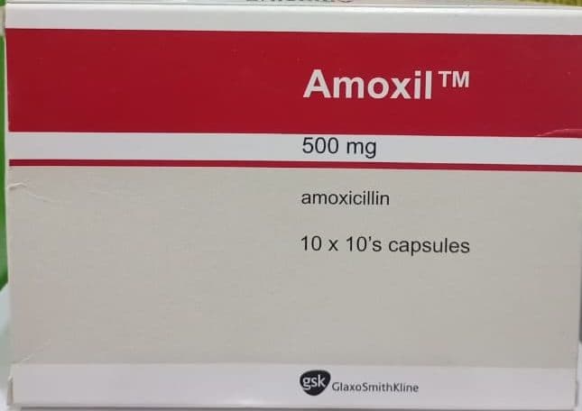 AMOXIL BEECHAM 500MG (AMOXICILLIN)