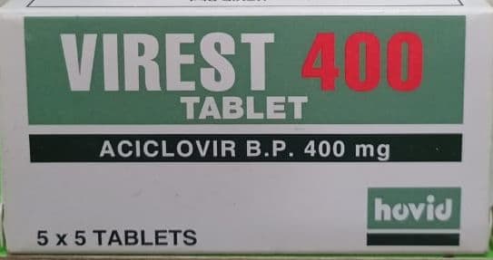 VIREST 400 (ACICLOVIR 400MG)