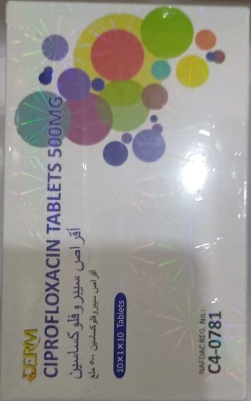 CIPROFLOXACIN (DERMS)
