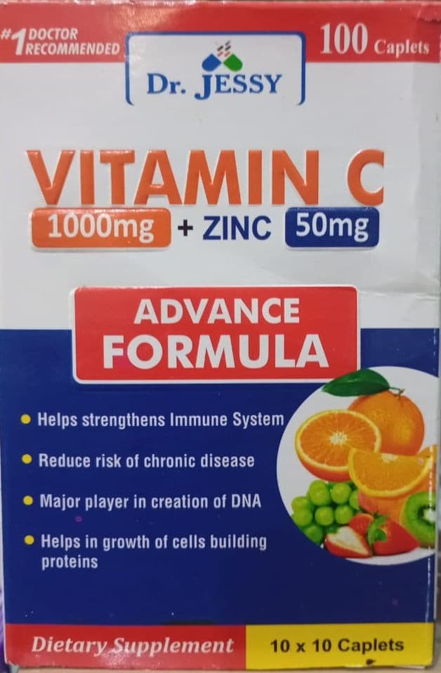 VITAMIN C + ZINC 1000MG (DR. JESSY)