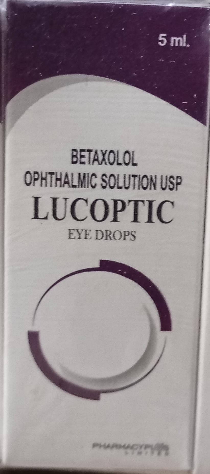 LUCOPTIC EYE DROPS