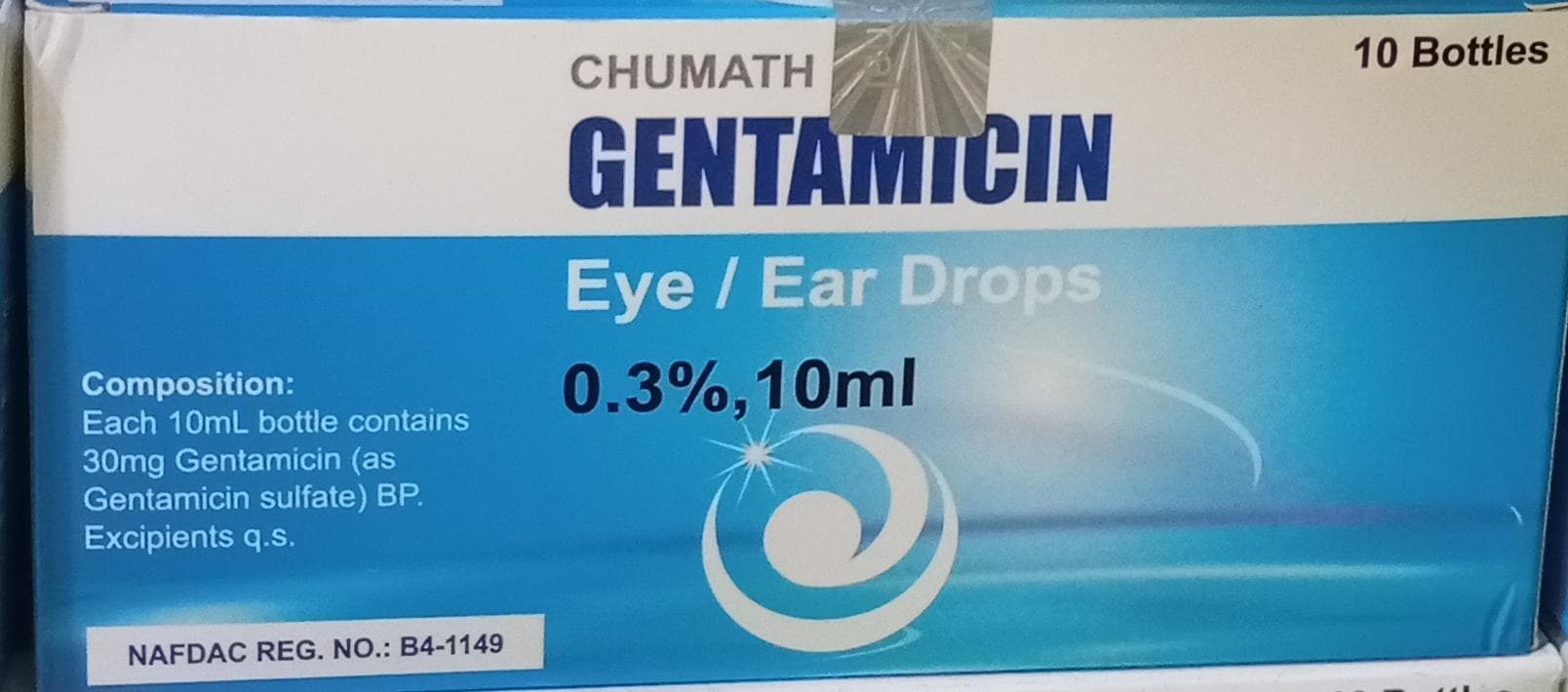 GENTAMYCIN EAR/EYE DROPS