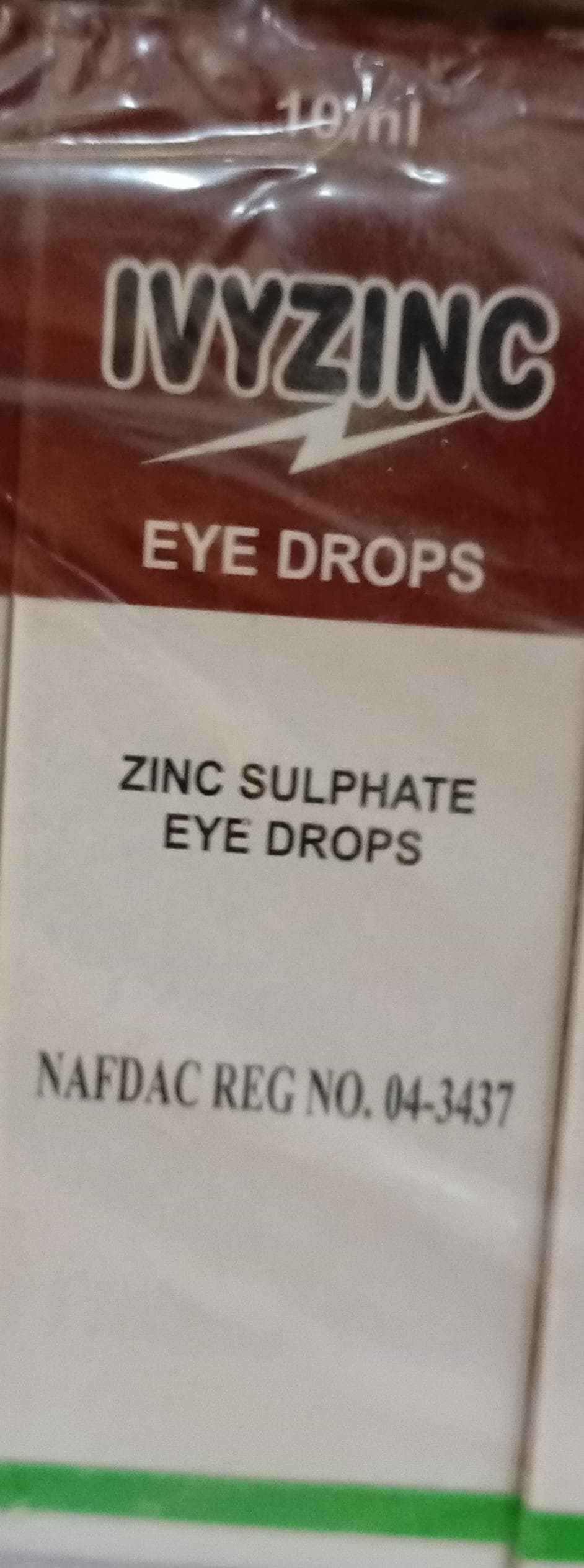 IVYZINC EYE DROP