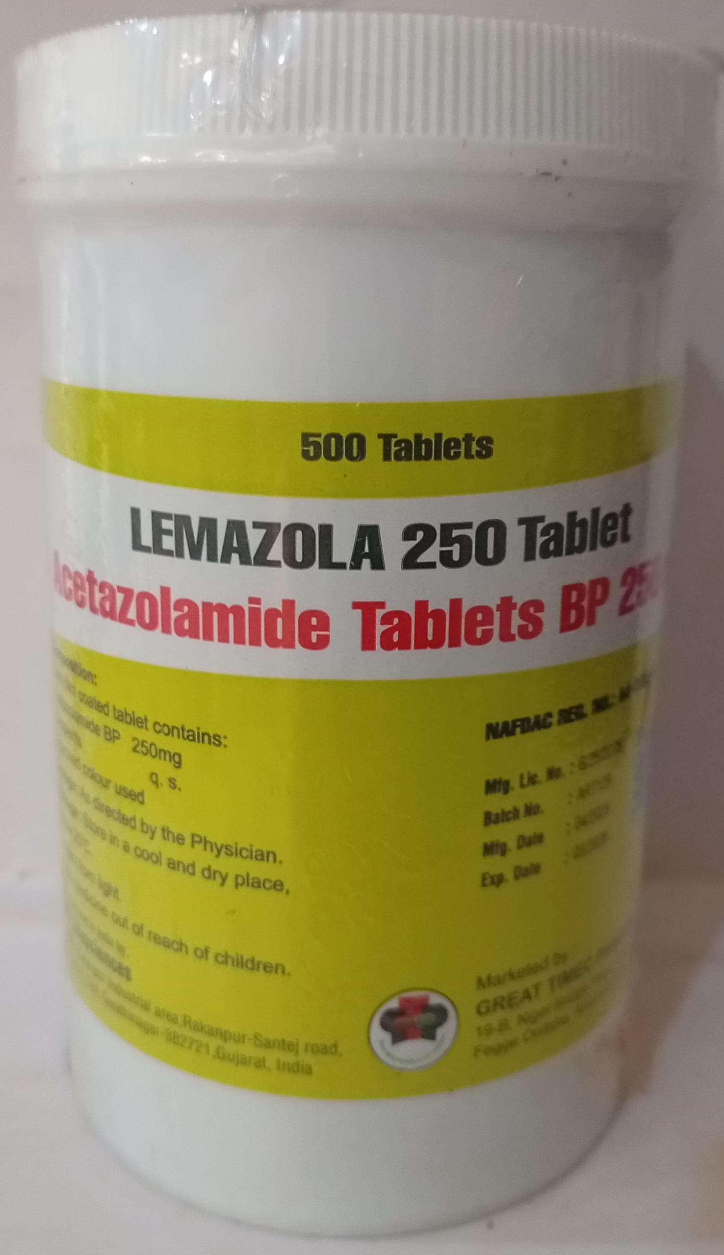 LEMEZOLA 250