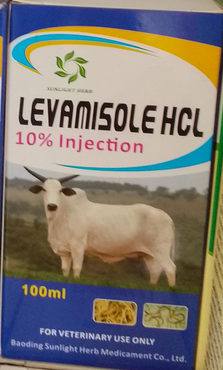 LEVAMISOLE 10% INJ (SUNLIGHT HERB) 100ML
