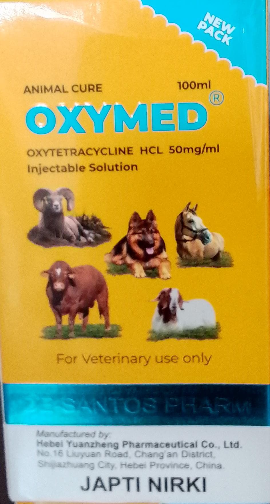 OXYTET INJ 100ML (OXYMED)